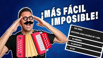 Cómo hacer ACORDEÓN desplegable con HTML (Details & Summary)