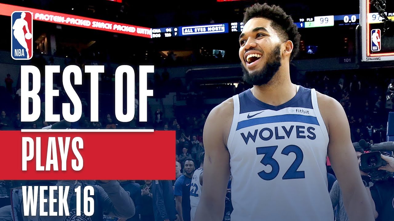 NBA's Best Plays Week 16 YouTube