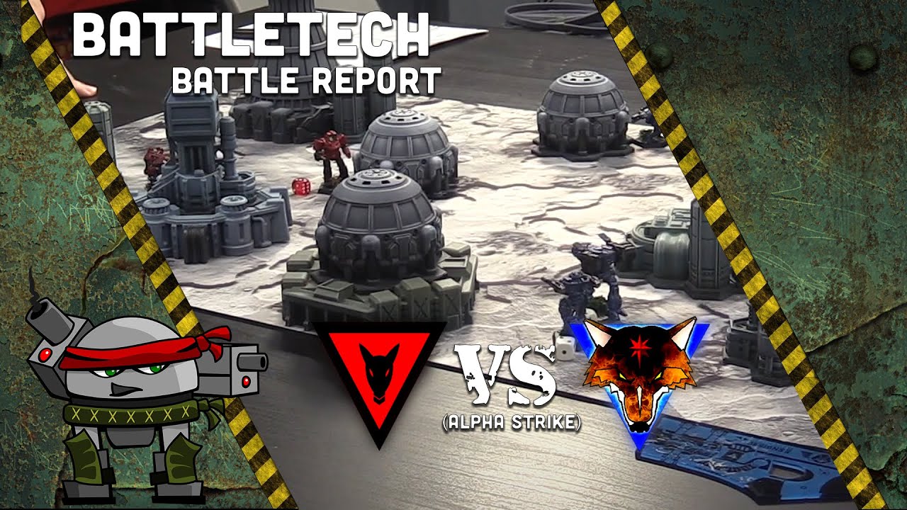 Battletech Battle Report: Clan Coyote vs Kell Hounds - Alpha Strike - Game 1/2
