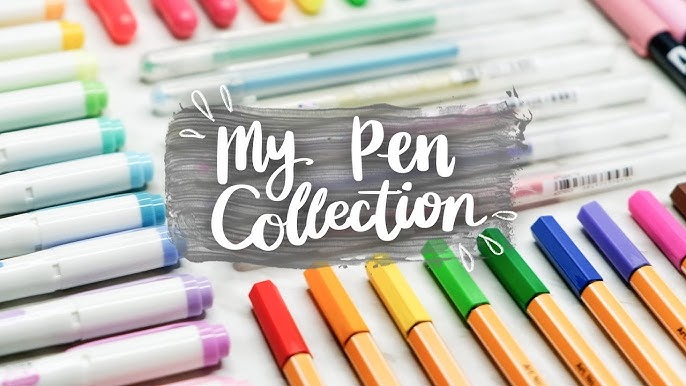 Swatching Grabie Paint Pens in a Bullet Journal #bulletjournalling #bu, grabie acrylic markers