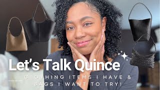 Unsponsored Quince Try Ons Clothing Items Im Loving & Bags Im Interested In