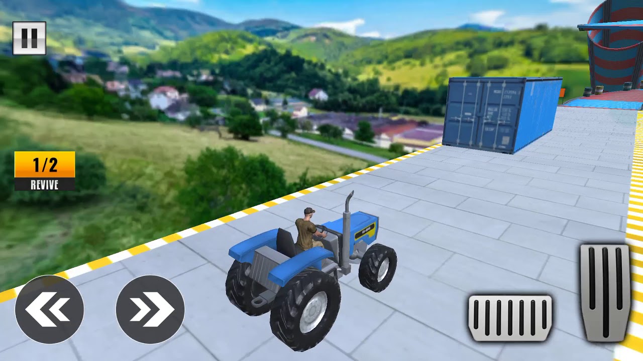 Impossible Tractor Games: Extreme GT Racing Stunts  Android gameplay 14&15 [HD]