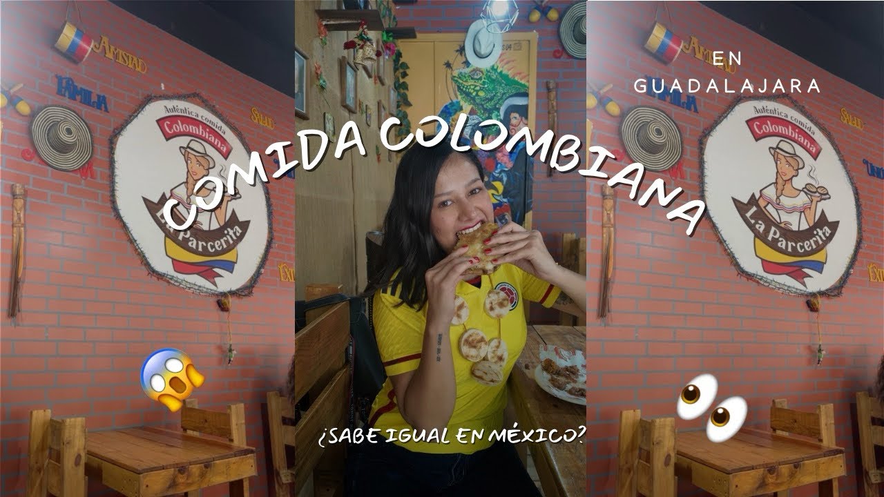 COMIDA COLOMBIANA EN GUADALAJARA!🇲🇽¿SABE IGUAL?👀