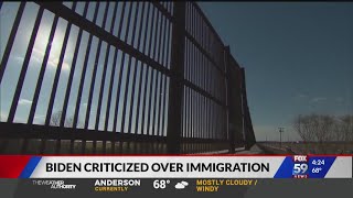 President Biden faces criticism on immigration from both sides of the aisle