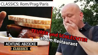 'Essen sie ÜBERALL, NUR NICHT HIER' 😳 Abzock-Imbiss in Prag  l Achtung Abzocke CLASSICS | Kabel Eins