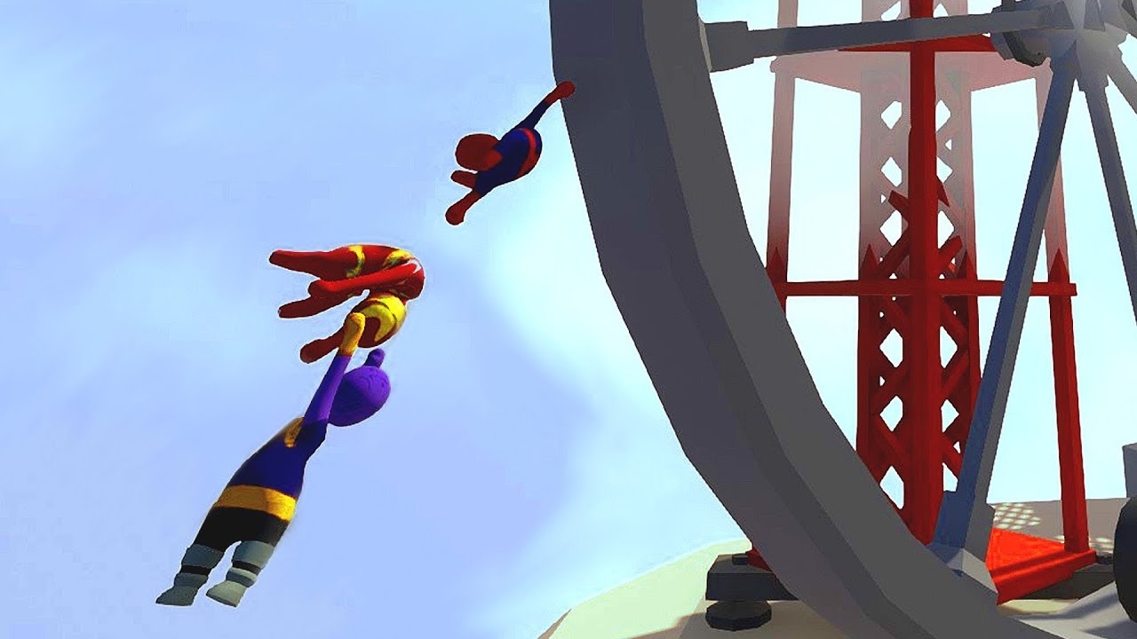 funny moments in soccer Thanos Destroys His Friendships in Human Fall Flat - New Map Update