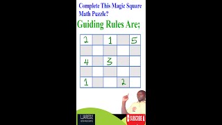 5x5 Magic Square Solved in Minutes! | The Pattern Nobody Sees