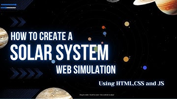How to create Solar System with JavaScript - Build a 3D Space Simulation with HTML, CSS & Canvas API