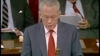 Great Speeches - Lee Kuan Yew PM of Singapore addressing US Congress Oct 1985