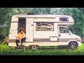 جولة في بيتنا الجديد كراڤان كلاسيك قبل التجديد Vintage Fiat Ducato 1988 RV TOUR 