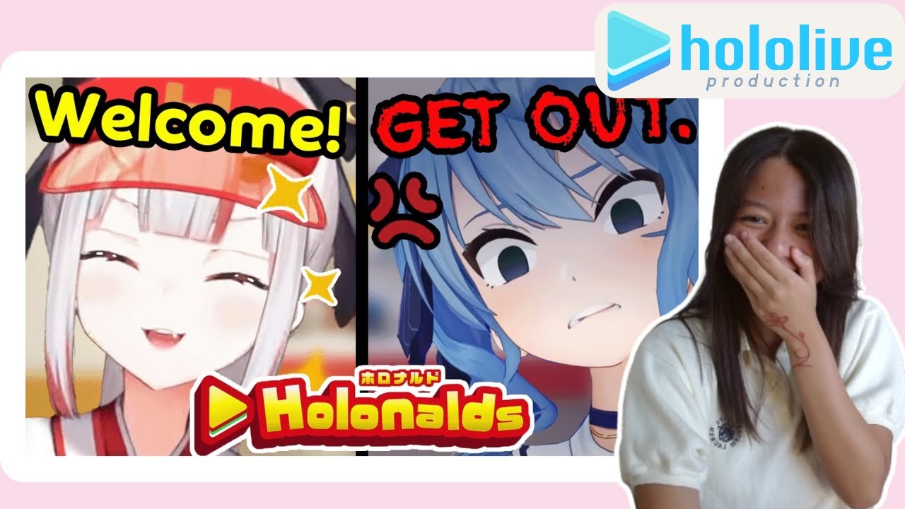 When Hololive Become Fast Food Workers REACTION