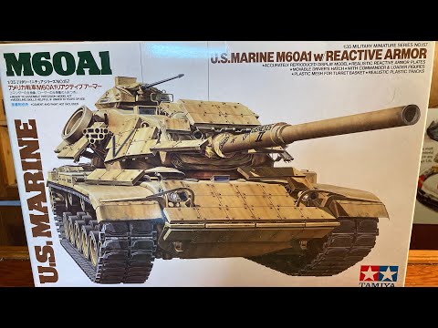 Modern Military Tamiya M601A US MARINES TANK, 1/35 scale review