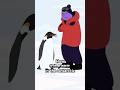 Why don't penguins' feet freeze? #biology #physiology #nature #evolution #birds #animation