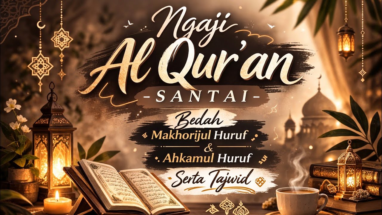 🔴 LIVE Belajar Ngaji Al-Qur'an. 08-03-2026