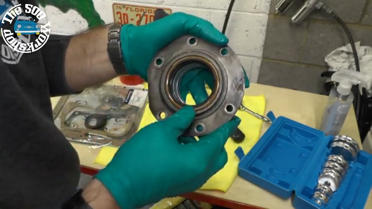 3027 Main Bearing Oil Seal Classic Fiat 500 Engine Rebuild Series