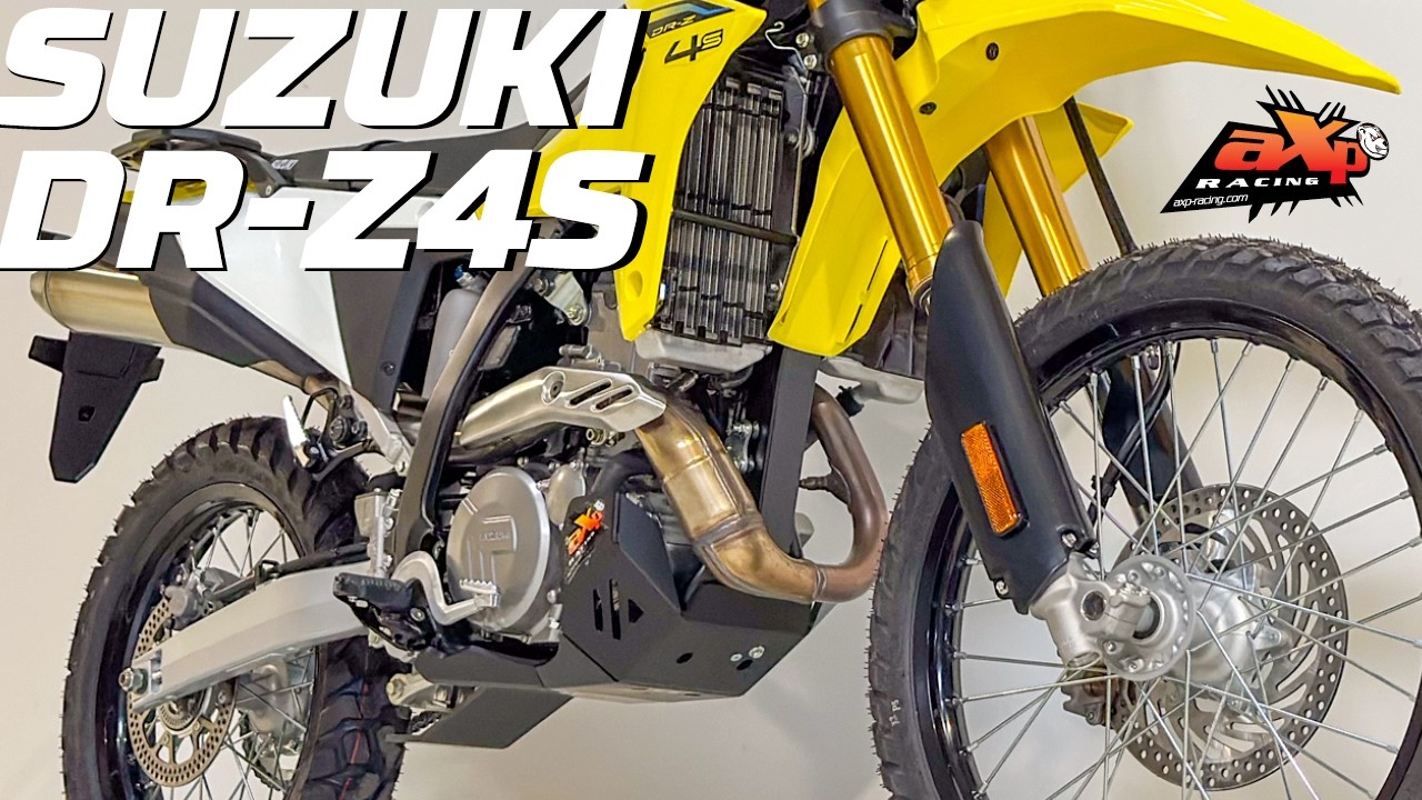 Equip your Suzuki DR-Z4S with AXP Racing ! - YouTube