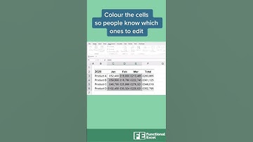 How to protect your worksheet #excel