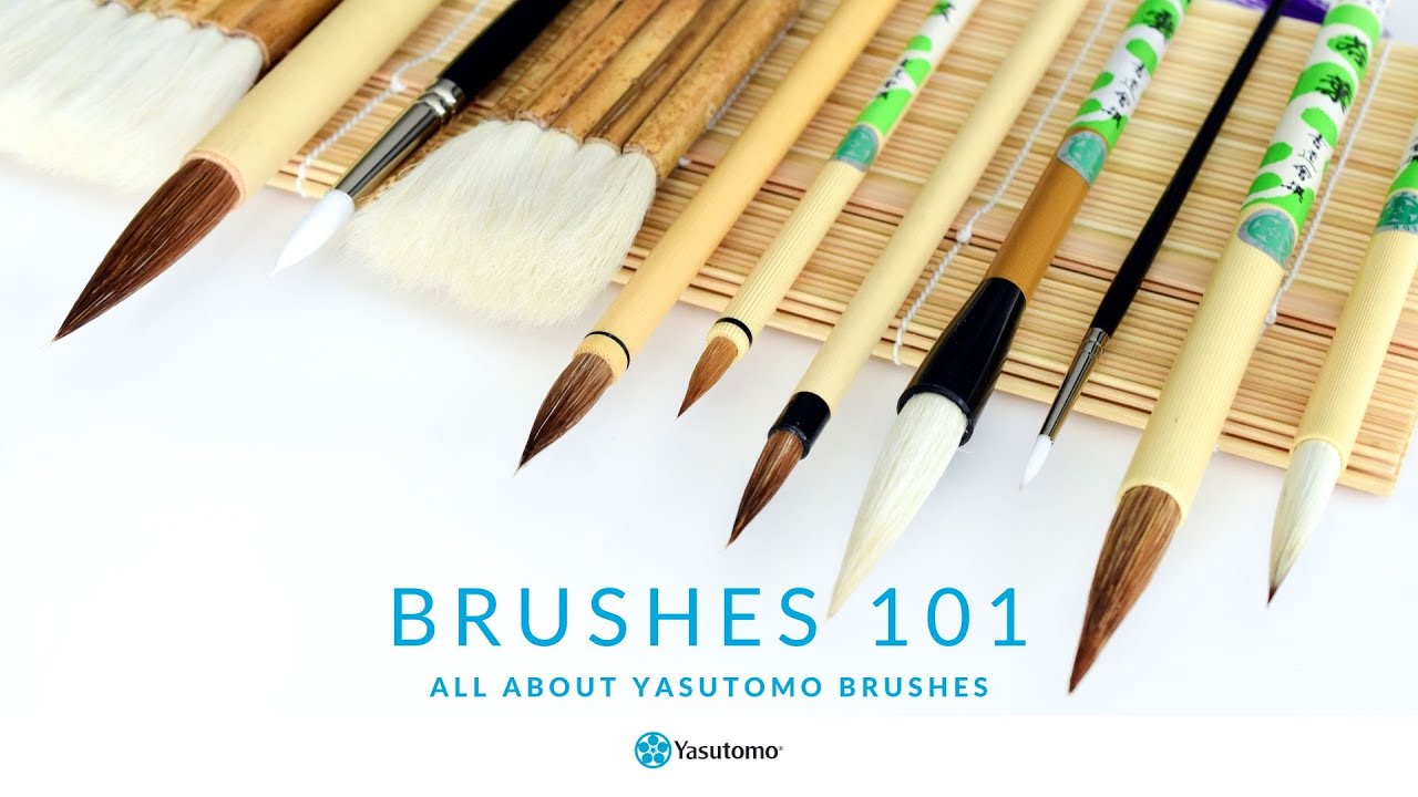 All About Yasutomo Brushes YouTube