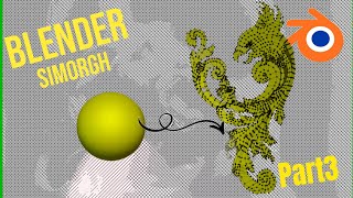 make an eagle head in blender, making simorgh head in blender , making simorgh in blender