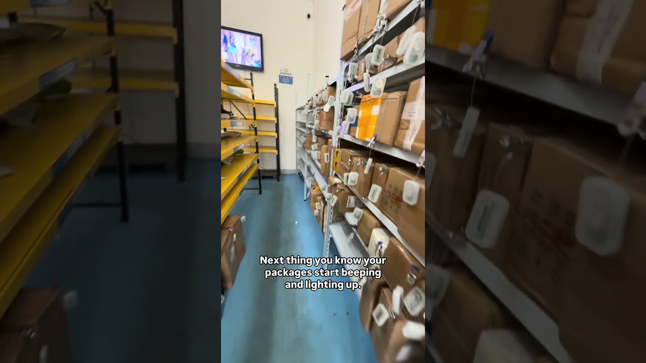 Picking up my packages in China 