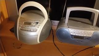 Sony CFD-E90L ZS-PS30CP Sound Comparison