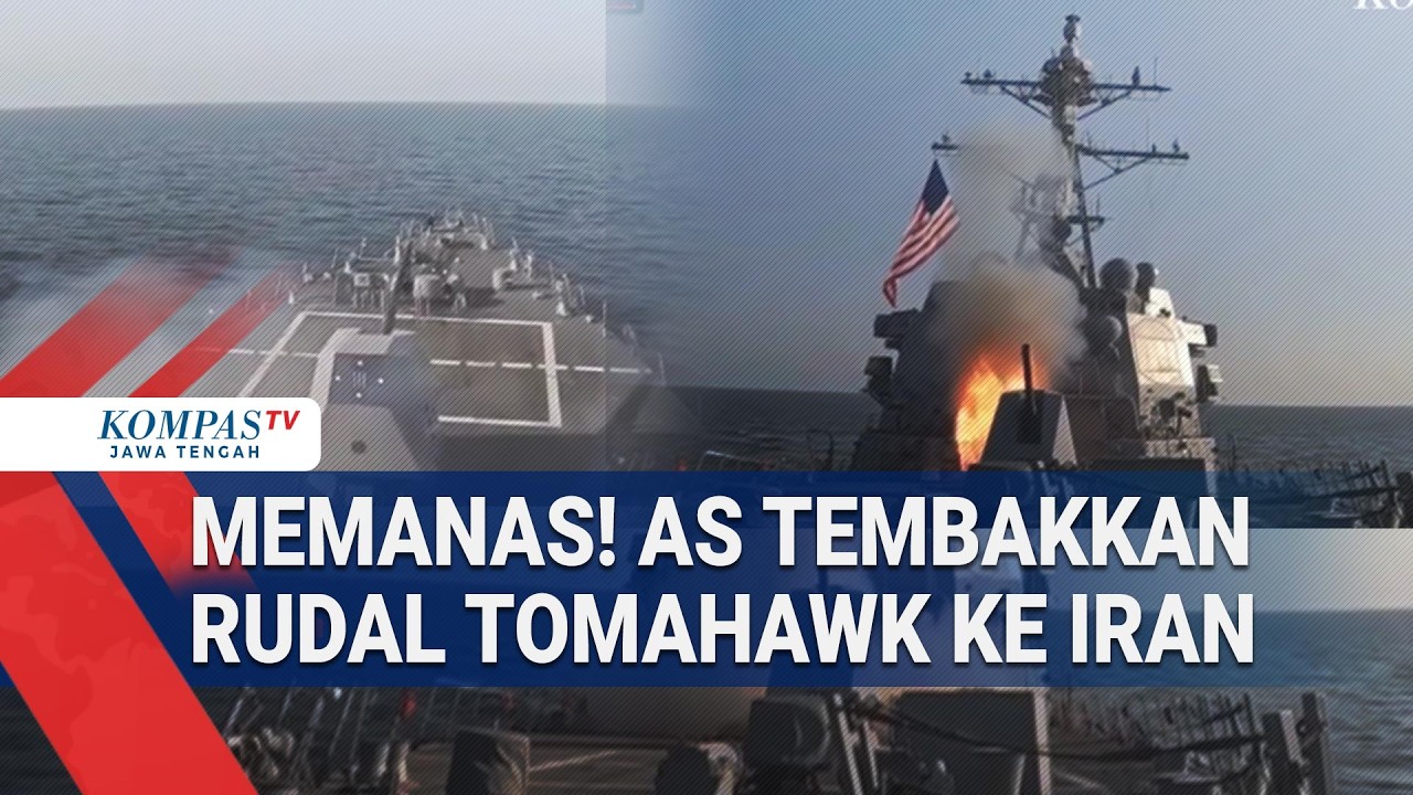 Semakin Memanas! AS Tembakkan Rudal Tomahawk ke Iran