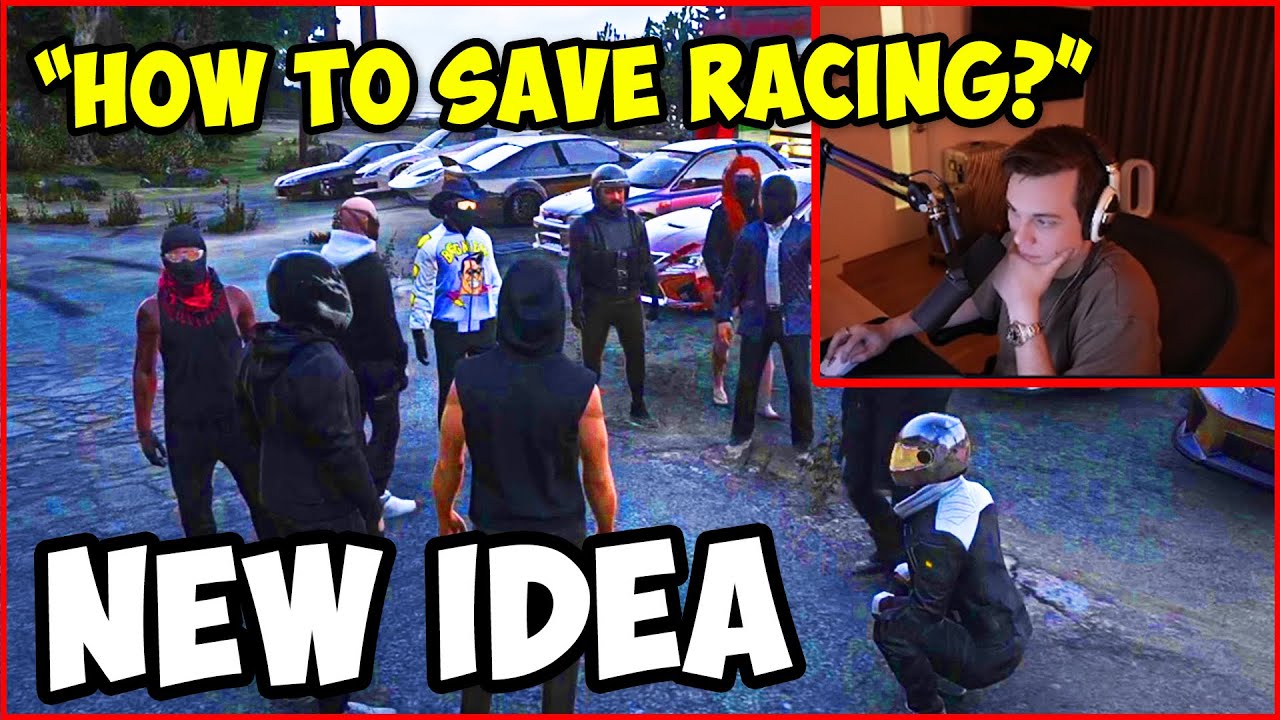 AnthonyZ Comes Up With A NEW IDEA To SAVE NoPixel Racing Scene & Asks Chawa What He Thinks