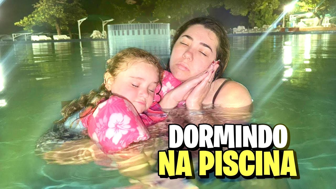 EU E A DIVA DORMIMOS NA PISCINA MAS ELA FOI INFECTADA