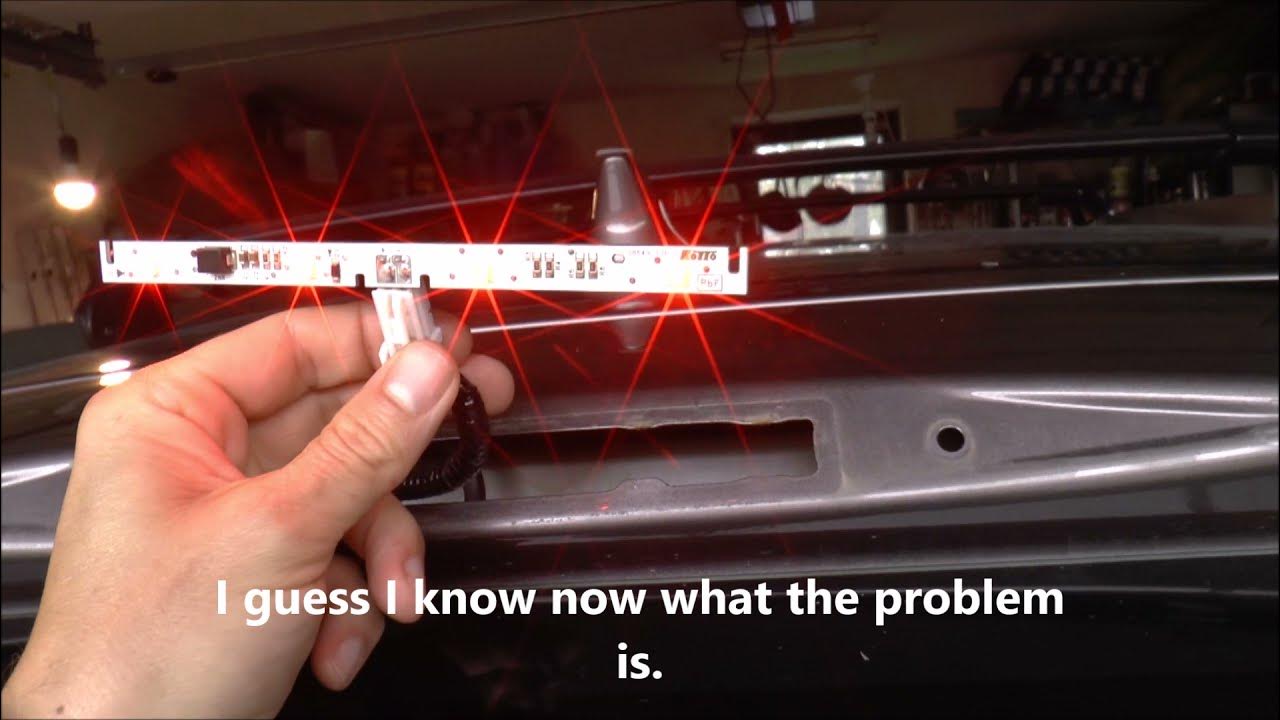 Here's why the third brake lamp stops working - Honda CR-V - YouTube