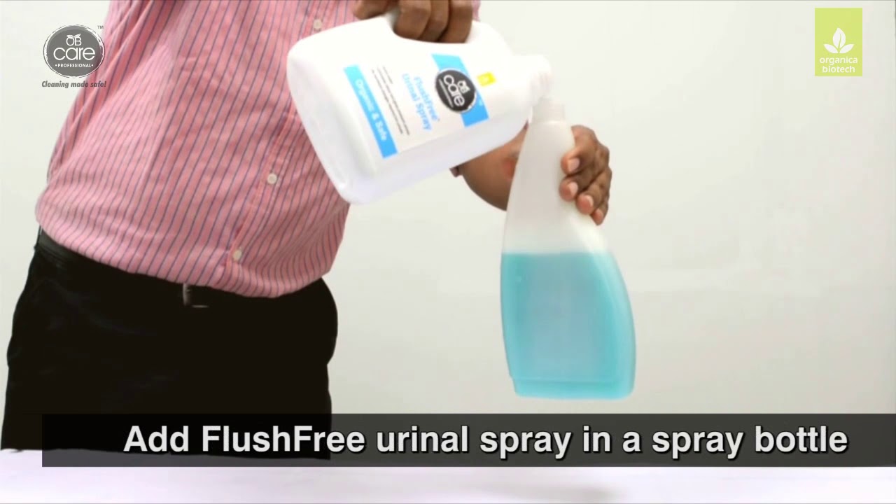 How to use the FlushFree™ Urinal Care Program YouTube