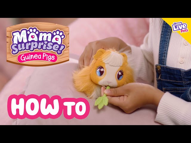 Little Live Pets Mama Surprise Soft Interactive Mama Guinea Pig