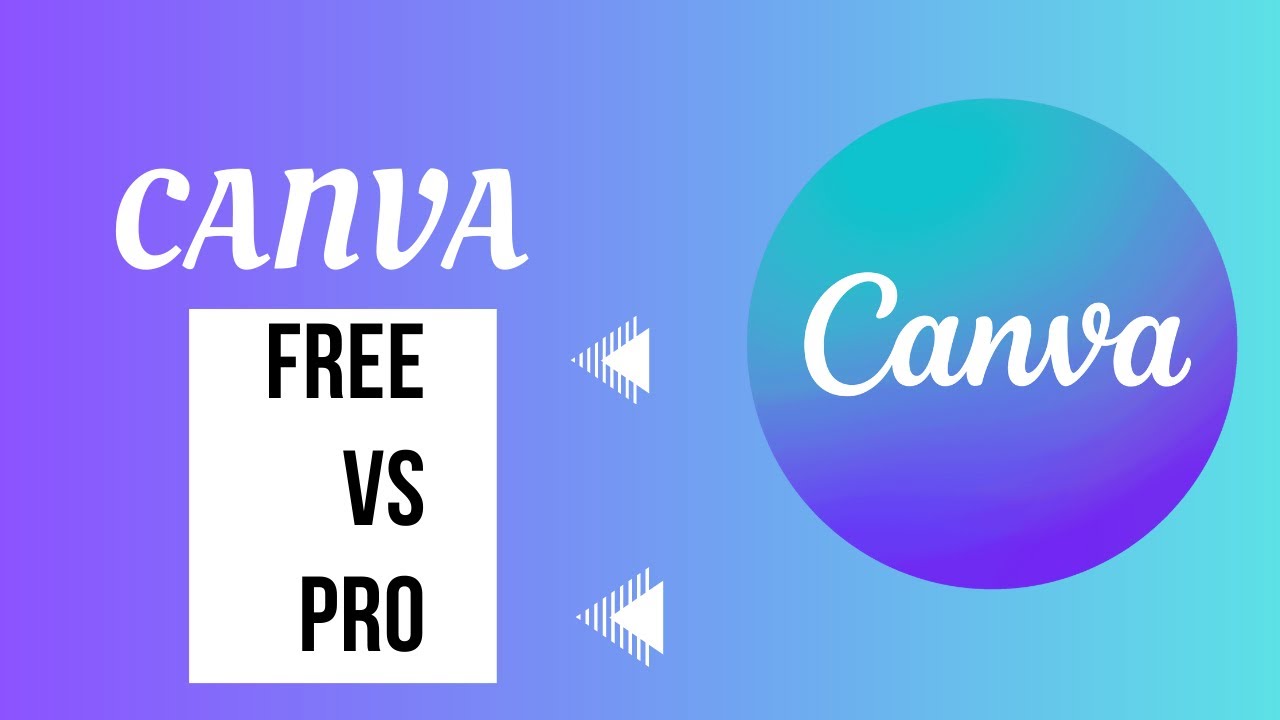 Canva Free vs Pro canva free canvafree graphicdesign logo YouTube