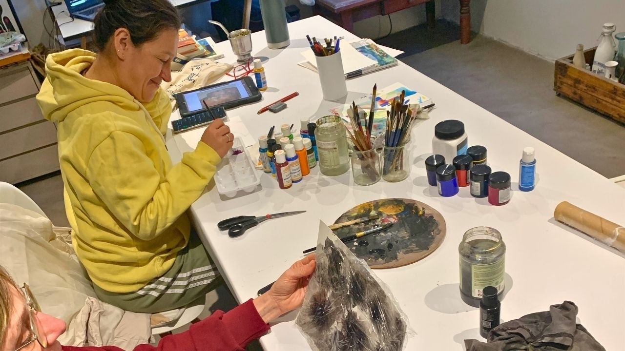 CÓMO APRENDER PINTURA DESDE CERO: Taller de arte presencial y virtual en Parque Sicardi