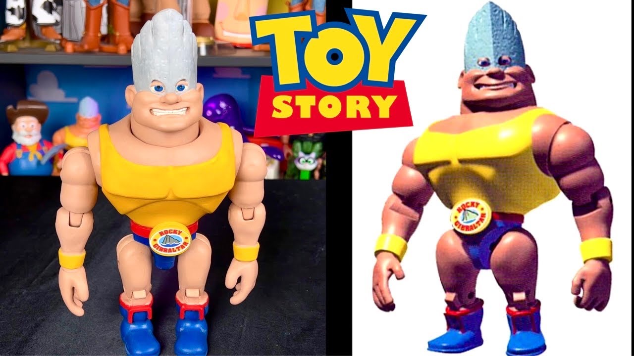 Dan The Pixar Fan Toy Story Evil Porkchop Rocky Gibraltar—Mattel 7