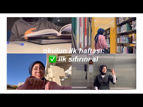 okulun ilk haftası | ilk sıfırım, müzikal, biraz da arkadaşlarım