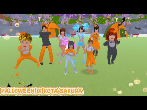 sakura Halloween Di Kota Sakura | Sakura School Simulator