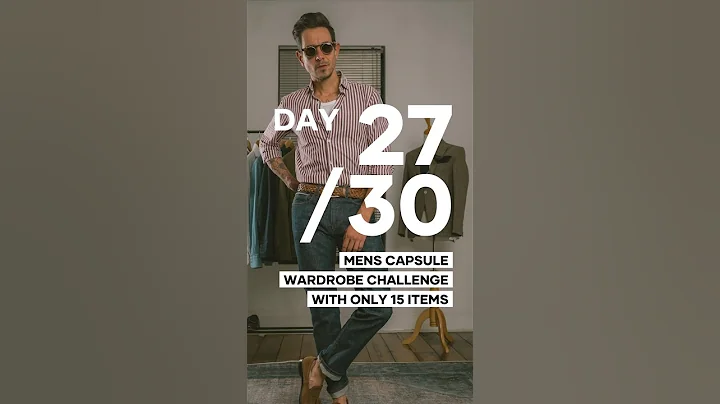 30 Day Capsule – Day 27: Preppy Coffee date outfit with Stripes, Denim & Tassels