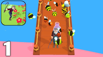 Beekeeper - Gameplay Walkthrough Part 1 All Levels 1-4 (Android & iOS)