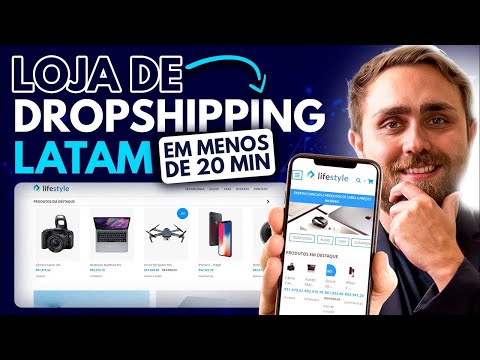 Crie uma Loja de Dropshipping LATAM Lucrativa do Zero em 20 Minutos