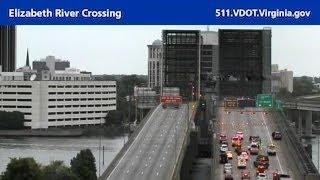 Distracted Driver Crashes Into Car Stopping For Berkley Bridge Lift In Norfolk, Virginia
