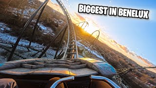Kondaa POV | World's First Non-Inverting Cobra Roll Mega Coaster