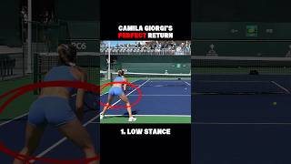 Camila Giorgi Perfect Return