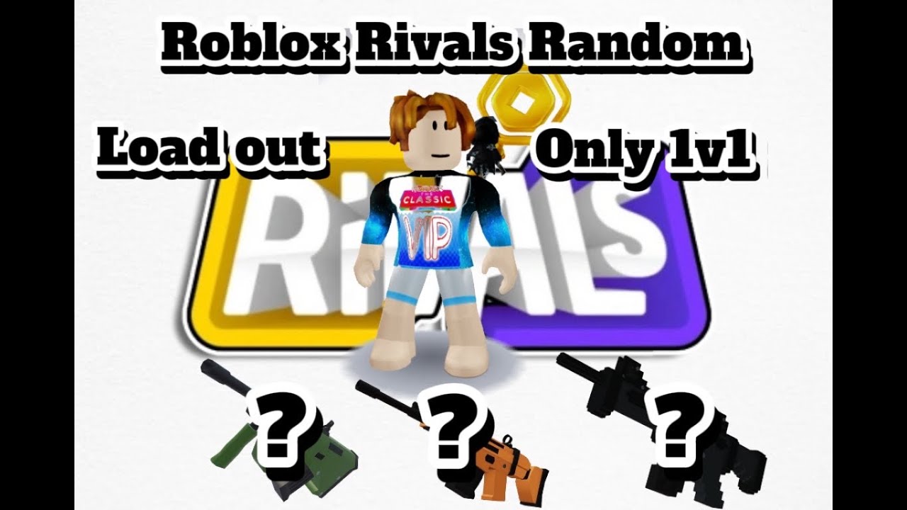 using random loadouts in Rivals! - YouTube