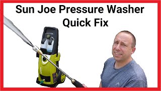 Sun Joe Pressure Washer Repair  Won't Turn on and Spray