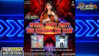 Download Lagu REMIX FUNKOT DJ || HAPPY PARTY SAZINONK RIZKI DASILVA 99 ALSO ANAS PUTRA ZHEDENK 81 BY DJ OCHA AMORA MP3