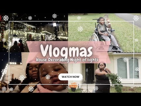 VLOGMAS | St. Augustine outing, Seizure update, listen girl, Exterior Decorating......