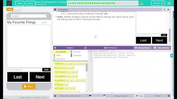 Unit 5 - Lesson 13 #23: Displaying Information To The User
