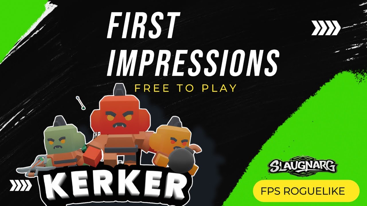 KerKer: Roguelike Dungeon Crawler FPS - First Impressions - YouTube