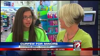 township to begin curfew for minors