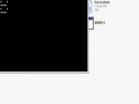 Linear Equation Graph Simulator in C